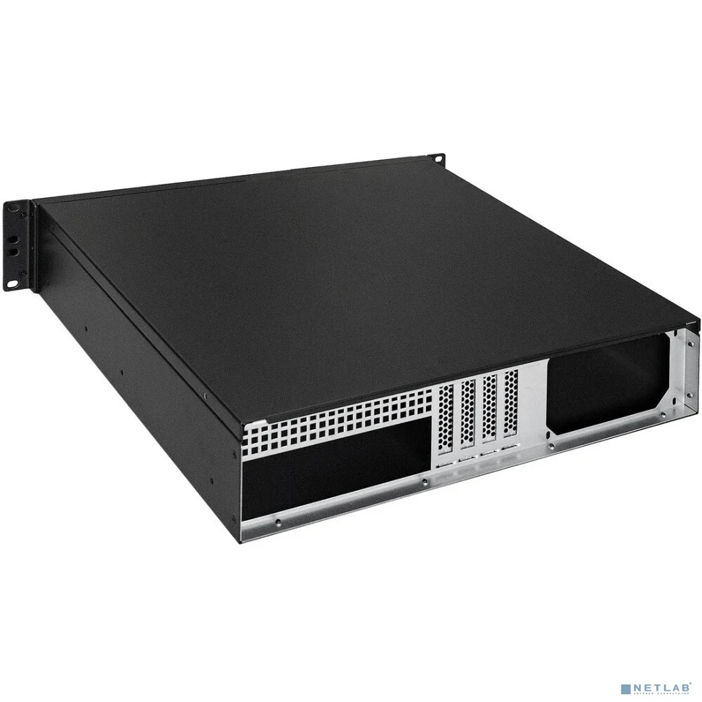 Exegate EX264269RUS Серверный корпус Exegate Pro 2U390-04 <RM 19", высота 2U, глубина 390, без БП, USB>