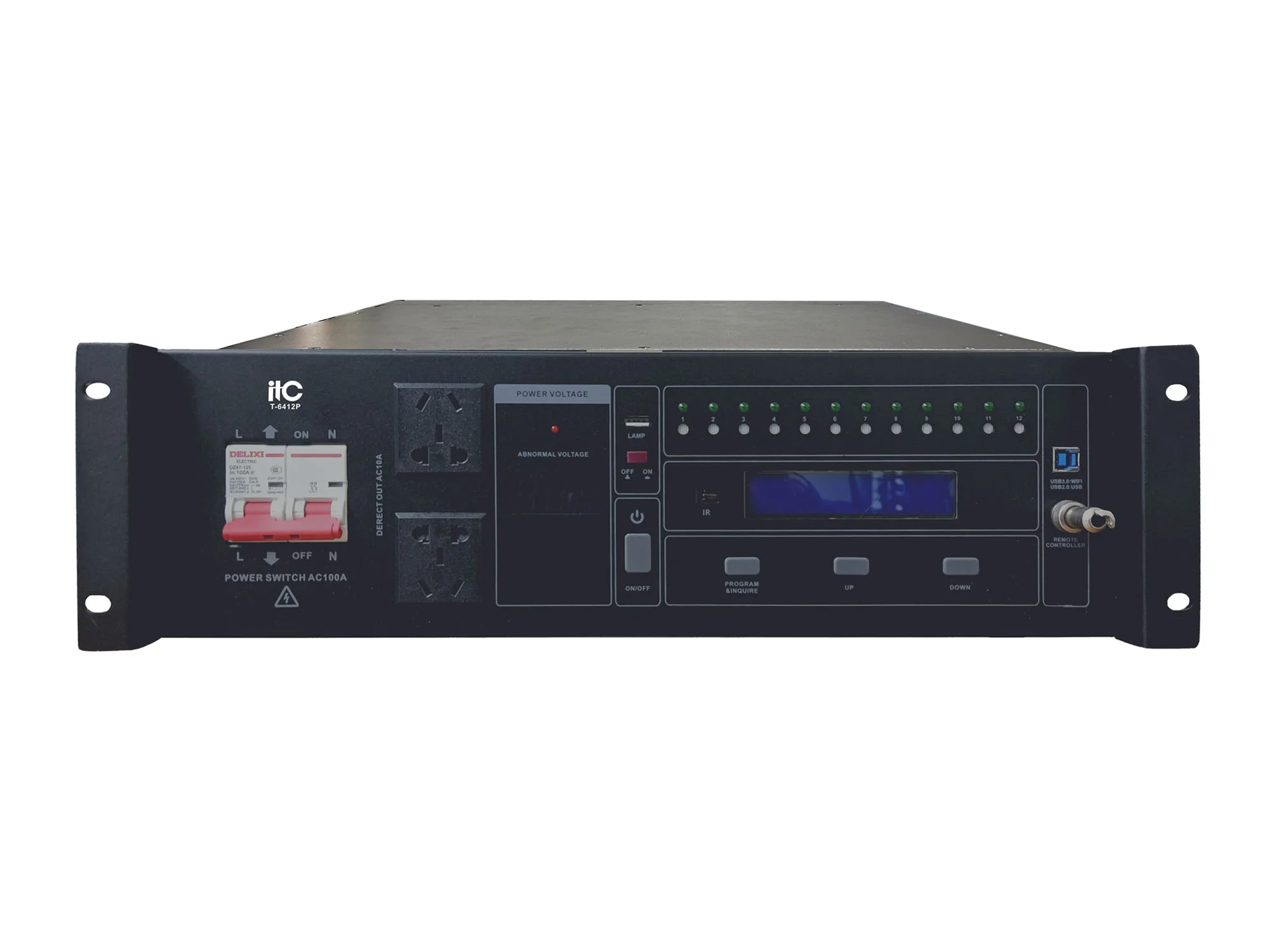 ITC T-6412P 12-канальный распределитель питания 2
