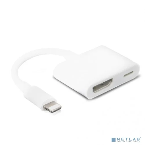 KS-is KS-381 Адаптер Lightning в HDMI с портом зарядки
