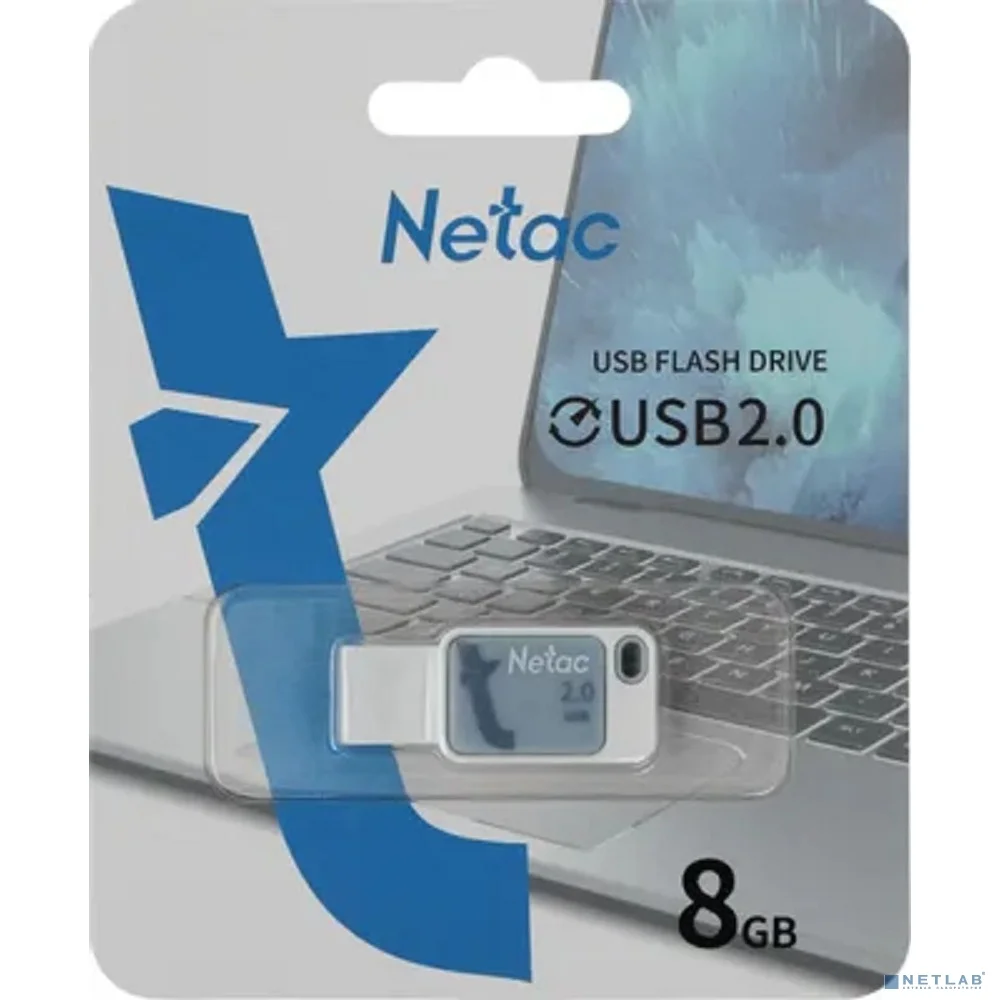 Носитель информации Netac UA31 8GB Blue USB2.0 Flash Drive