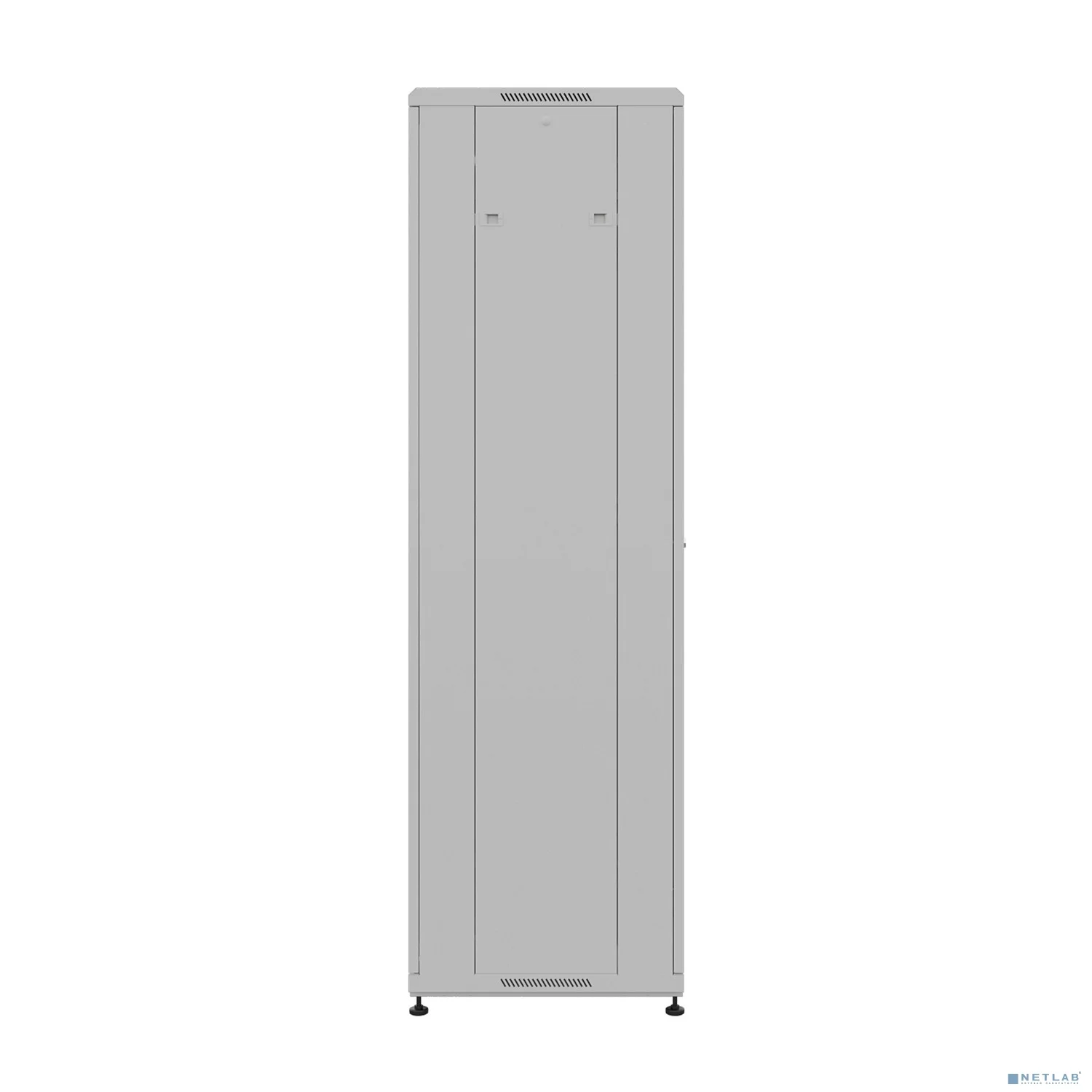 NTSS Шкаф напольный универсальный серверный NTSS R 42U 600х600мм, 4 профиля 19, двери стекло и сплошная металл, боковые стенки съемные, регулируемые опоры, разобранный, серый RAL 7035 NTSS-R42U6060GS 3