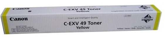 Тонер-картридж C-EXV 49 Yellow for iR ADVANCE C3320/C3320i/C3325i/C3330i (19 000 pgs.)