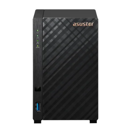 Сетевое хранилище ASUSTOR AS1102TL 2-Bay NAS/ARM64 64-bit 1.7GHz/1GBDDR4/noHDD,LFF(HDD,SSD)/1x1GbE(LAN)/USB3.2