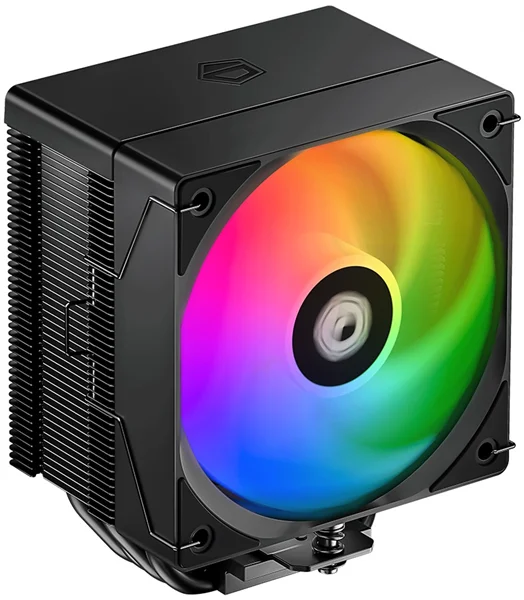 Кулер для процессора ID-COOLING SE-904-XT ARGB BLACK LGA1851/1700/1200/115X/AM5/AM4 (16шт/кор, TDP 180W, PWM, 4 тепл.трубки прямого контакта, FAN 100mm, Addressable RGB LED) RET