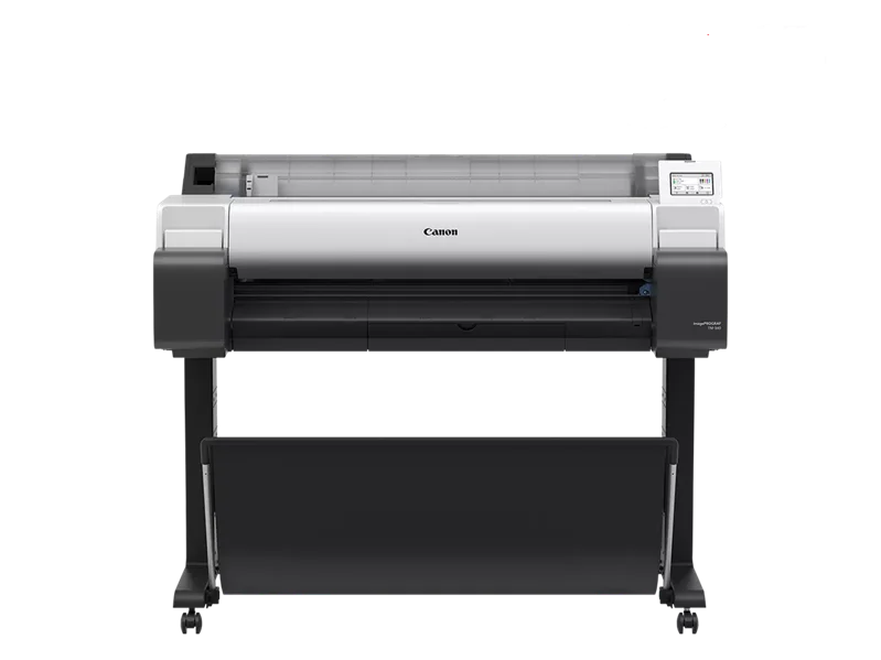 Плоттер Canon imagePROGRAF TM-340 (36", А0, 5 цветов,  24 стр/мин (А4); 40 сек (А0),2400x1200 dpi, 2 GB, Диам.втулки 2/3 дюйма, USB, Ethernet, Wi-Fi, печать на рулонах и листах,авторезак,подставка)6248C003
