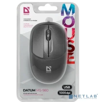 Defender Datum MS-980 черный
