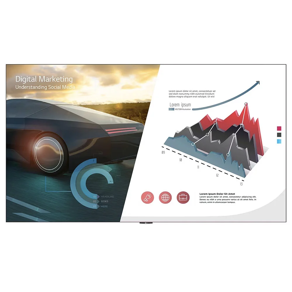 LG LAEC018-GN2, Видеостена 163"