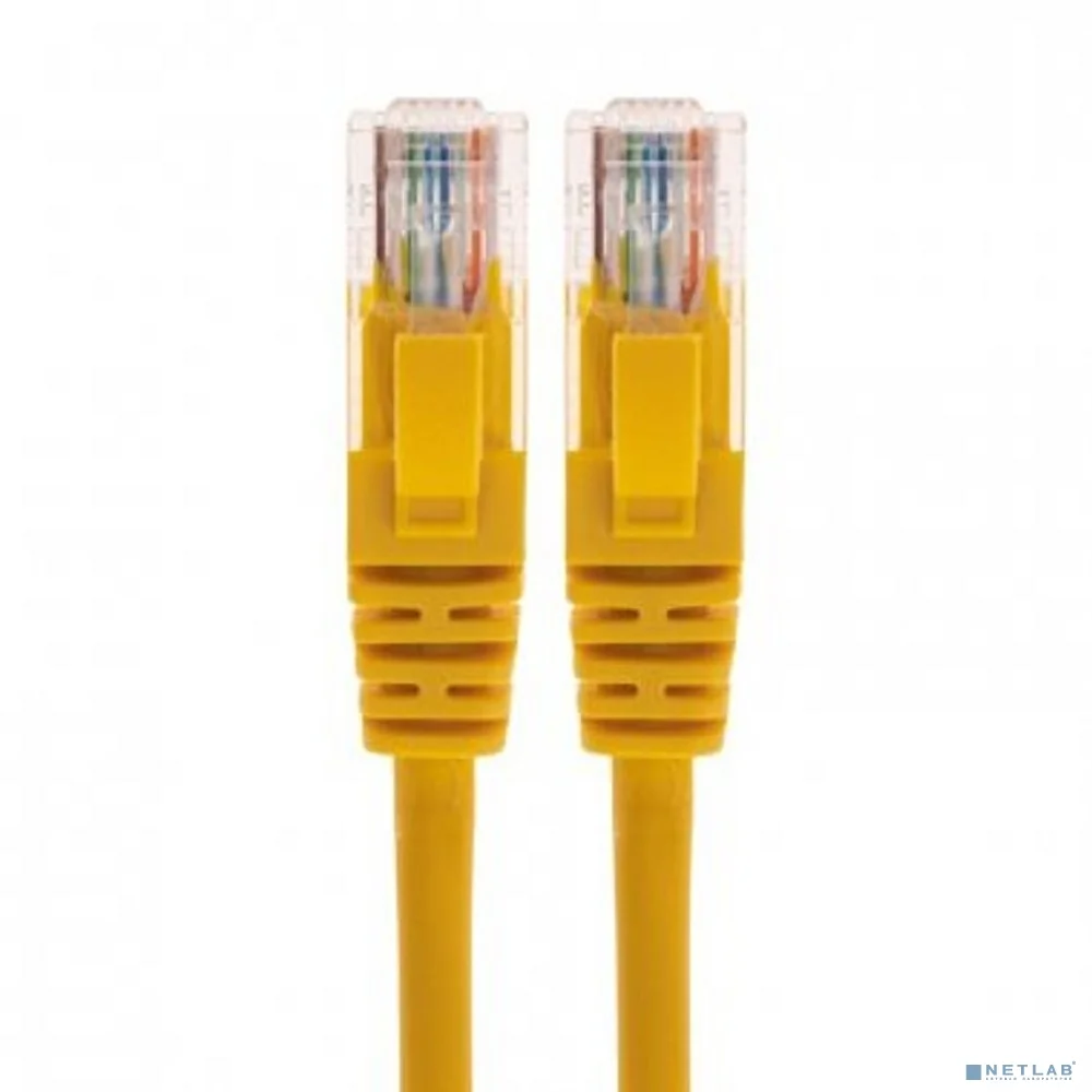 Rexant (02-0295-1) Патч-корд U/UTP, CAT 6, RJ45-RJ45, 26AWG, LSZH, желтый, 1м
