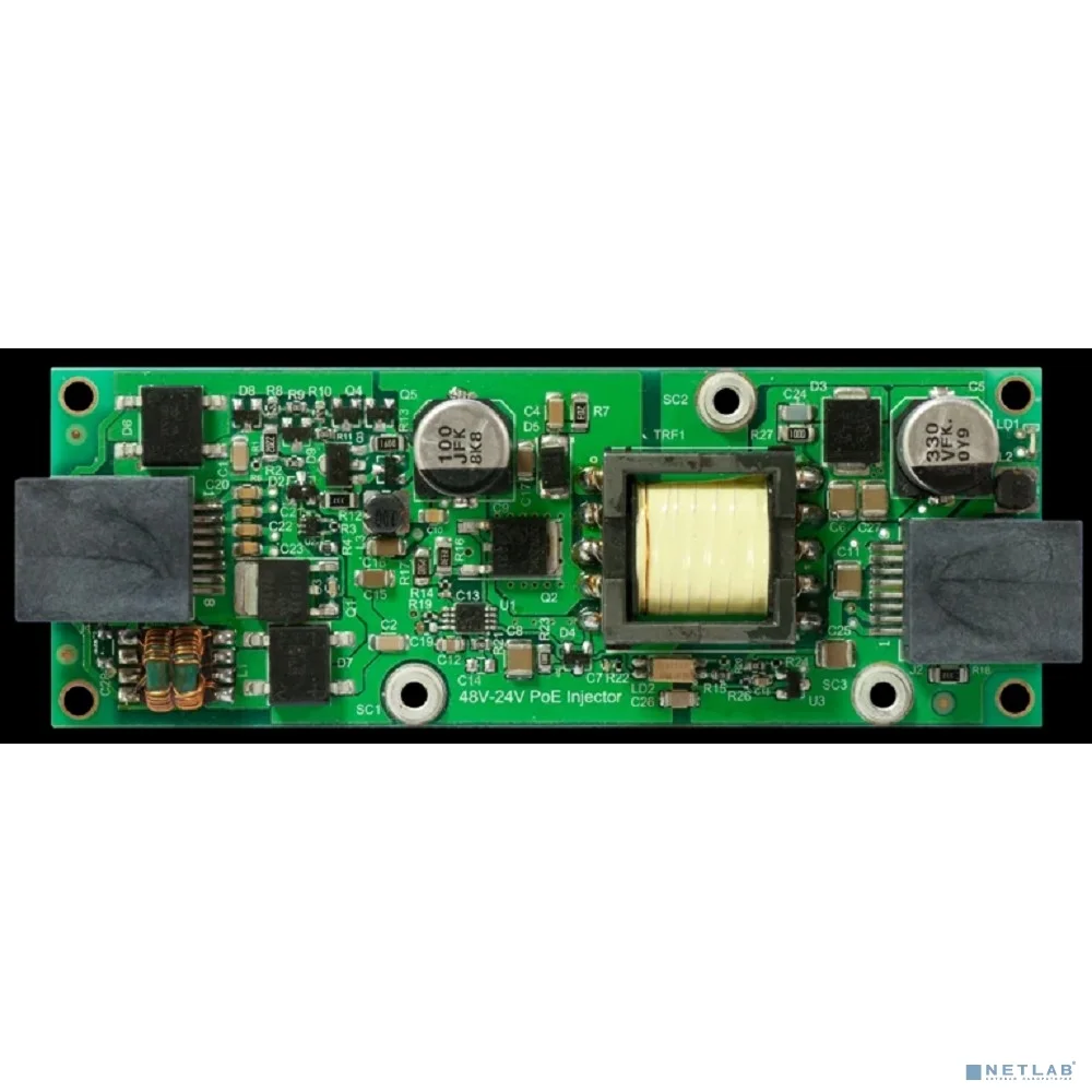 Блок питания MikroTik 48 to 24V Gigabit PoE Converter