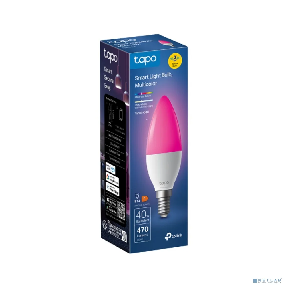 TP-Link Tapo L430C Умная многоцветная лампа