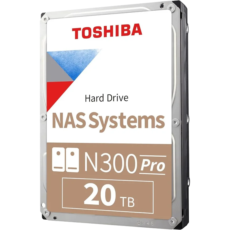 Toshiba N300 Pro NAS 20Tb (HDWG62AXZSTB)