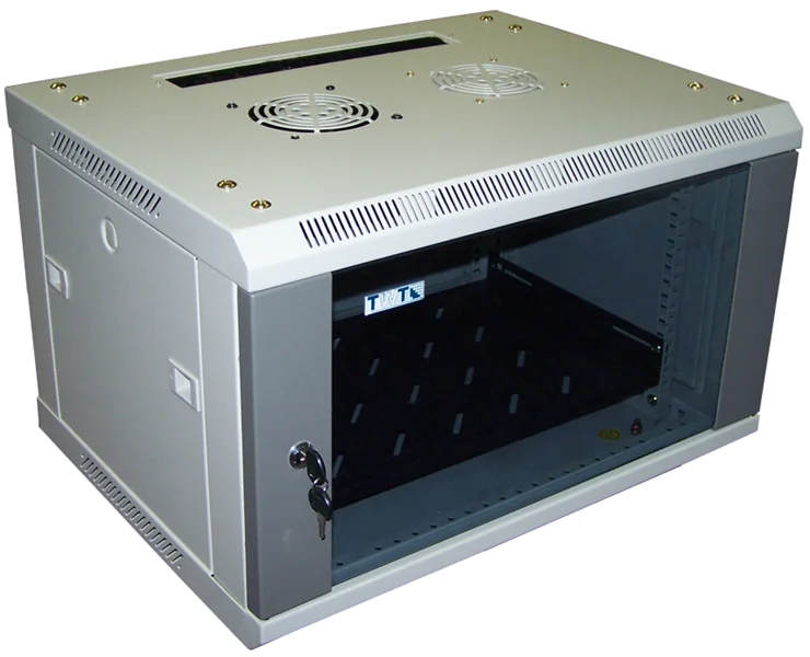 Шкаф Шкаф настенный 2, 18U 600x450, стеклянная дверь