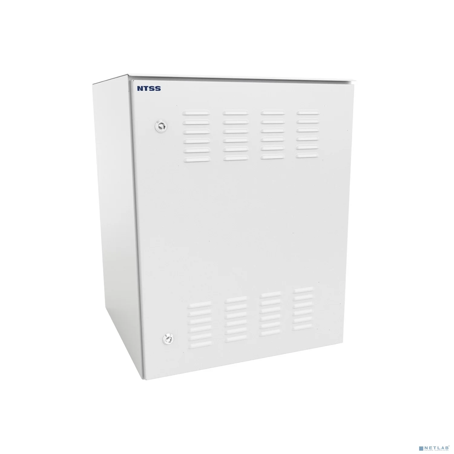 NTSS Шкаф настенный климатический NTSS WT 15U (ШхВхГ) 600x770x350 мм, 4 профиля 19, с обогревом 100W и вентиляцией, IP55, серый RAL 7035 NTSS-WT15U6035H100VIP55