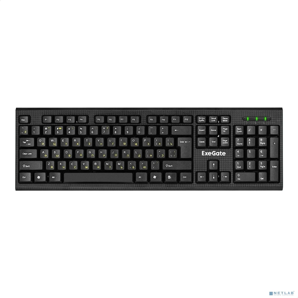 Exegate EX298905RUS Комплект беспроводной ExeGate Professional Standard Combo MK200 (клавиатура полноразмерная влагозащищенная 104кл. + мышь оптическая 1200dpi, 3 кнопки и колесо прокрутки; USB, радио