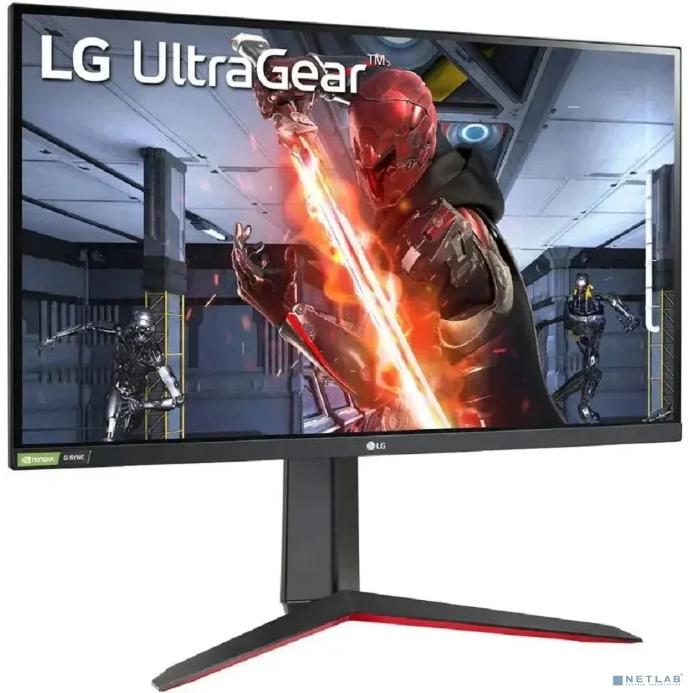 LCD LG 27" 27GN650-B черный {IPS 1920x1080 144Hz 5ms 360cd 1000:1 HDR10 8bit 2xHDMI2.0 DisplayPort1.4 FreeSync(Prem) G-Sync AudioOut VESA}