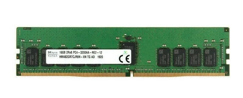 Модуль памяти Hynix DDR4  16GB RDIMM (PC4-25600) 3200MHz ECC Registered 1.2V, 1 year, OEM