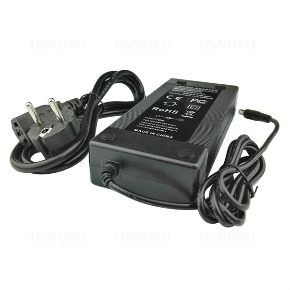 Блок питания (сетевой адаптер) OSNOVO PS-48120 Блок питания (сетевой адаптер) DC48V, 2,5A (120Вт макс.). Диапазон входных напряжений: AC100-240V. Штекер 2.1x5.5мм. Размеры (ШхВхГ): 173x34x72мм. Рабочая температура: -10...+70гр. С.