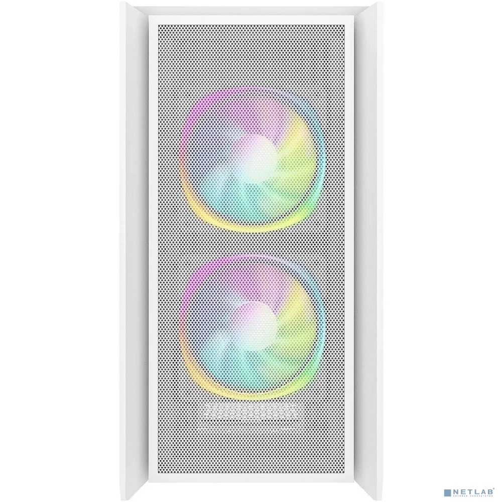Powercase Alisio Micro Z3W ARGB, Tempered Glass, 3x 120mm ARGB fan, белый, mATX (CAMZW-A3)