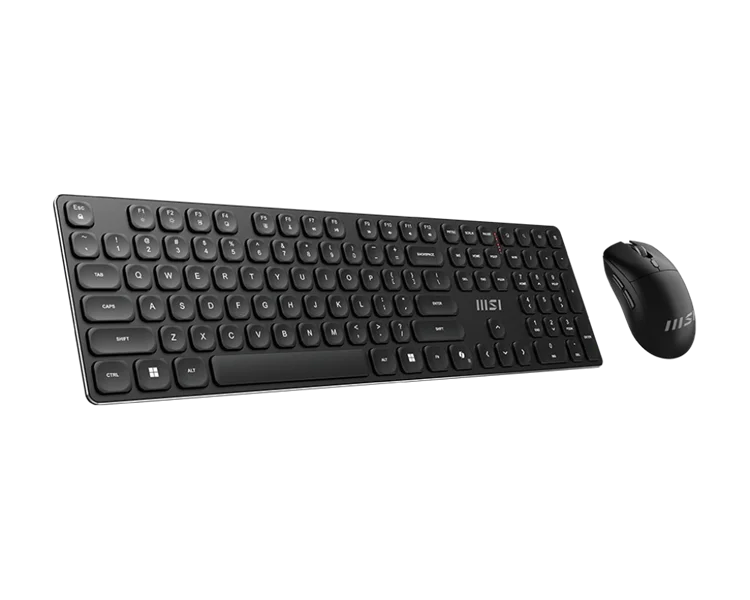 Клавиатура и мышь Keyboard and Mouse MSI FORGE K210 Combo, Wireless, Black 4