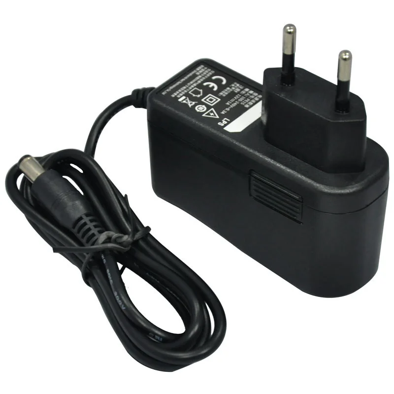 Блок питания (сетевой адаптер) OSNOVO PS-12012 Блок питания (сетевой адаптер) DC12V, 1A (12Вт макс.). Диапазон входных напряжений: AC100-240V. Штекер 2.1x5.5мм. Размеры (ШхВхГ): 40,5x75x65,6мм. Рабочая температура: -10...+70гр. С.