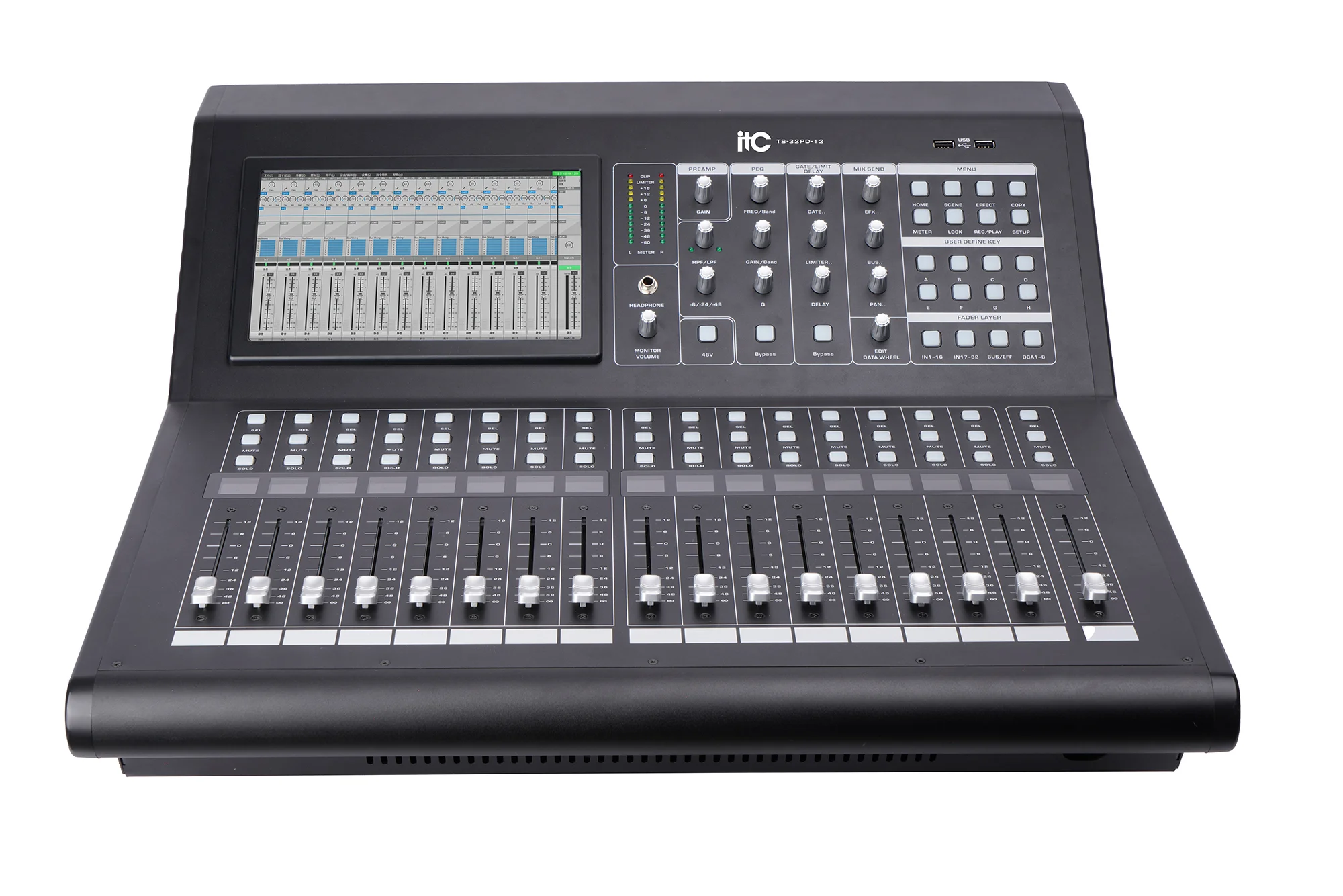 ITC TS-32PD-12 цифровой микшер 2