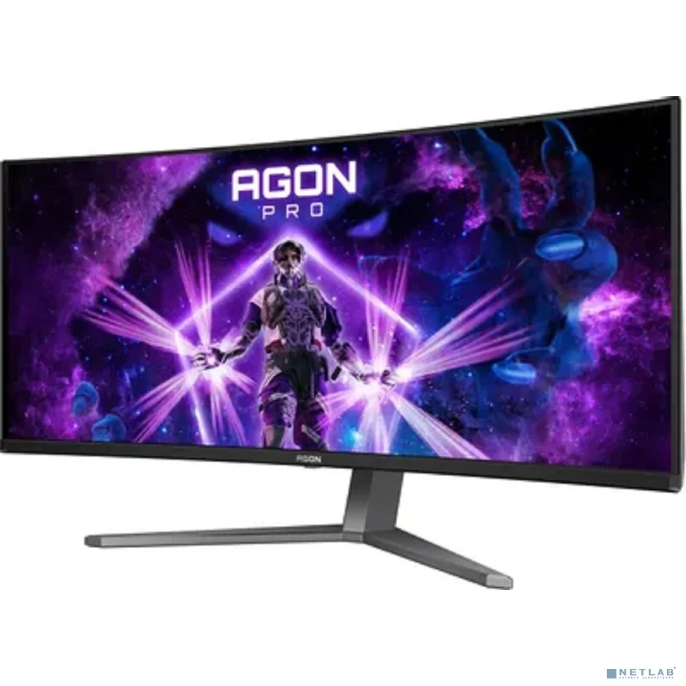 LCD AOC 34" AG346UCD Agon Pro черный {QD OLED 3440x1440 175Hz 21:9 1500000:1 250cd 178/178 HDMI DisplayPort FreeSync(Premium) M/M HAS Pivot USB}