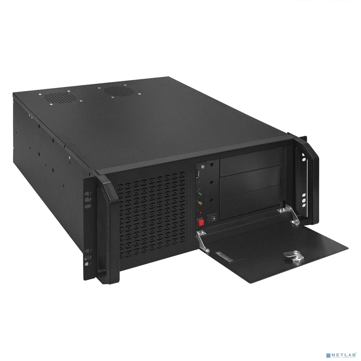 Exegate EX300062RUS Серверный корпус ExeGate Pro 4U450-16/4U4019S <RM 19", высота 4U, глубина 450, БП 1100PAS, USB>