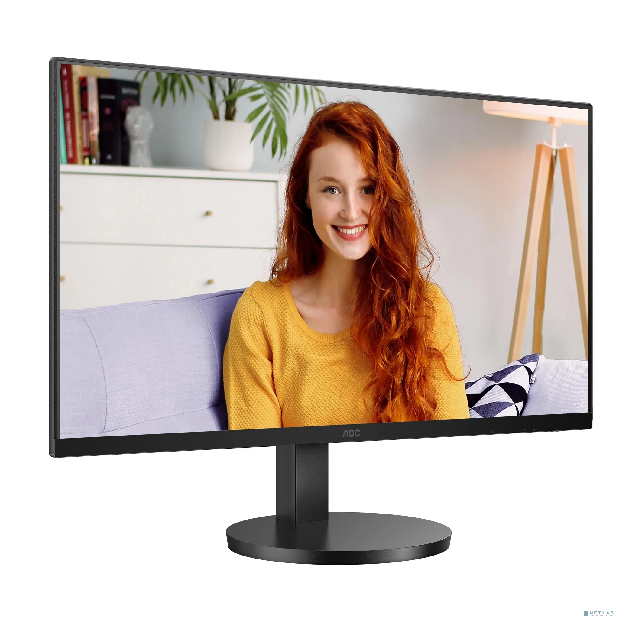LCD AOC 27" U27B3AF Black {IPS 3840x2160 4ms 178/178 350cd 2xHDMI2.0 DisplayPort1.4 MM регулировка по высоте}