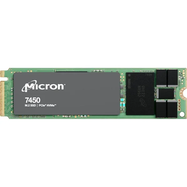 Твердотельный накопитель Micron 7450 PRO 480GB NVMe M.2 (22x80mm) PCIe 4.0 x4, R5000/W700MB/s 3D TLC 1DWPD 280K/40K IOPS 800TBW SSD Enterprise Solid State Drive, 1 year, OEM 2