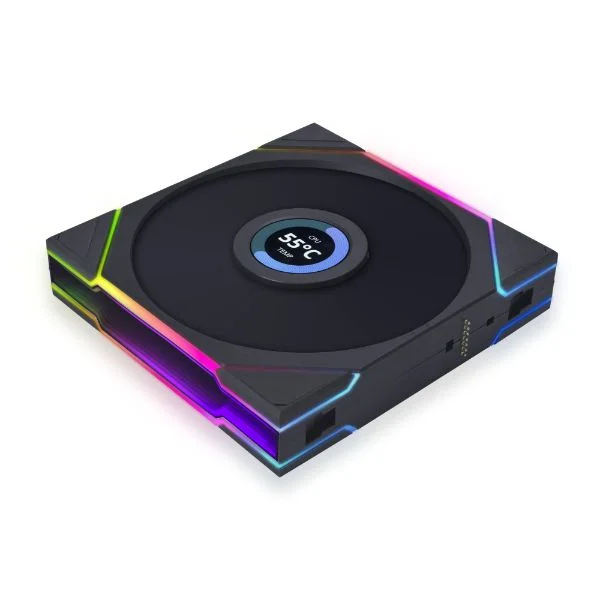 Вентилятор LIAN LI UNI FAN TL LCD 120mm 1900RPM sRGB Black (3pcs) 2