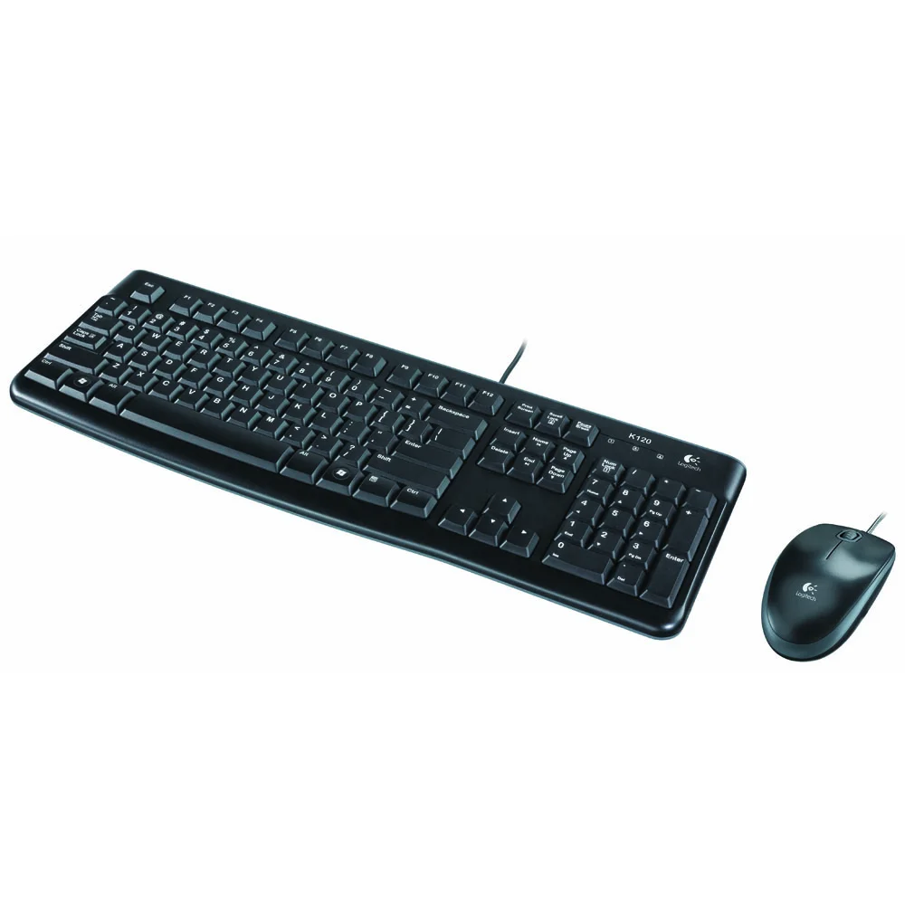 Клавиатура+мышь Logitech Desktop MK120 (Keybord&mouse), USB, Rus/Eng, [920-002561]