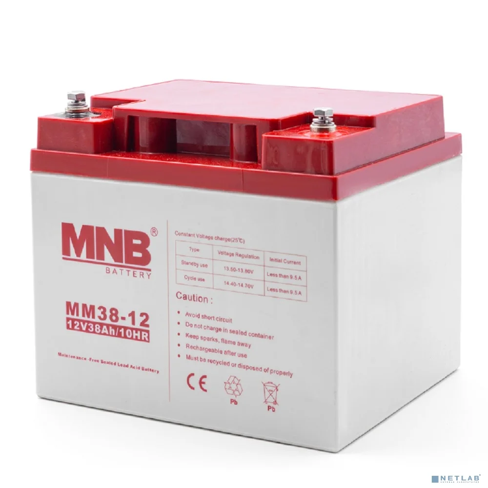 MNB Battery MNB MM 38-12 (12V/38Ah) {00-00000043}