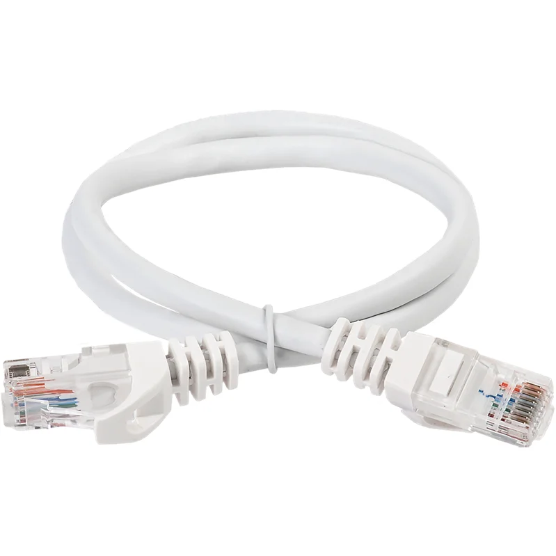 ITK RJ45(m) - RJ45(m) Cat. 6 U/UTP LSZH 5м чёрный