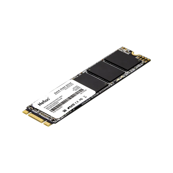 SSD накопитель Netac SSD N535N 2TB M.2 2280 SATAIII 3D NAND, R/W up to 545/500MB/s, TBW 1120TB, 3y wty 3