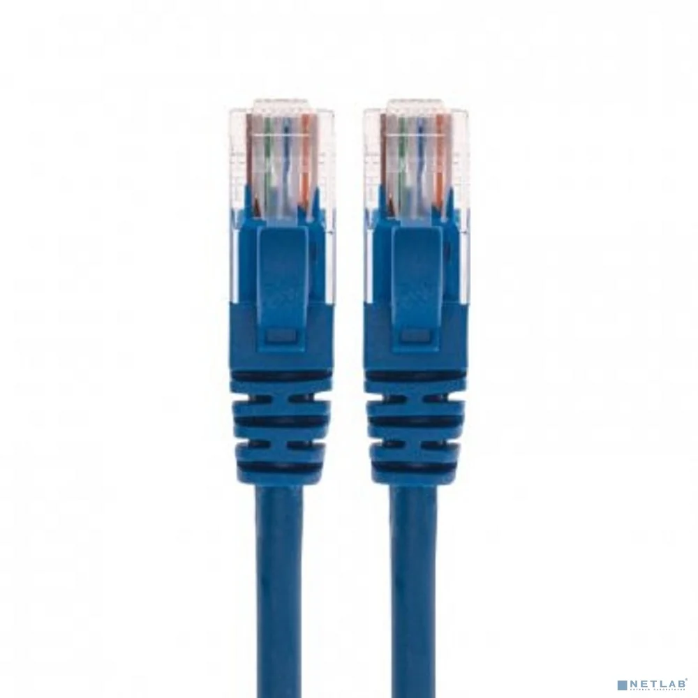 Rexant (02-0294-1) Патч-корд U/UTP, CAT 6, RJ45-RJ45, 26AWG, LSZH, синий, 1м
