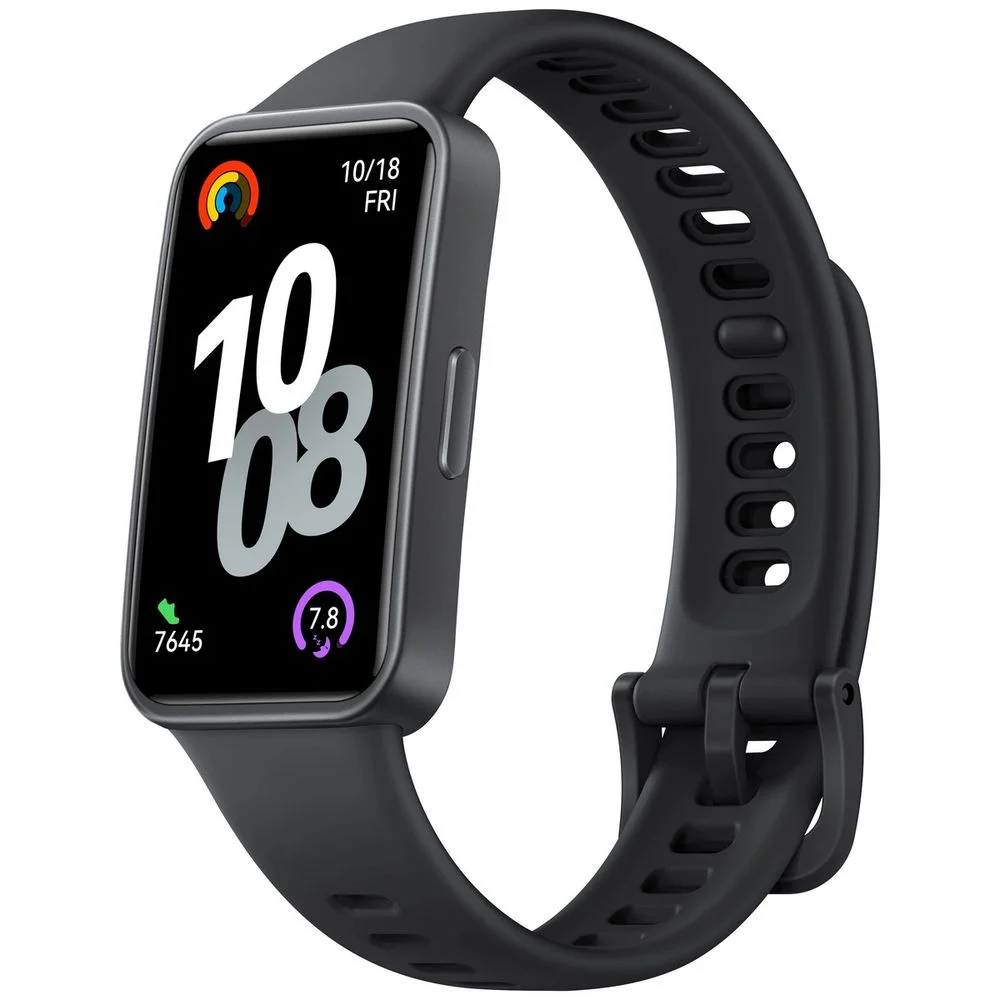 Фитнес-браслет Huawei Band 10 алюминий, чёрный