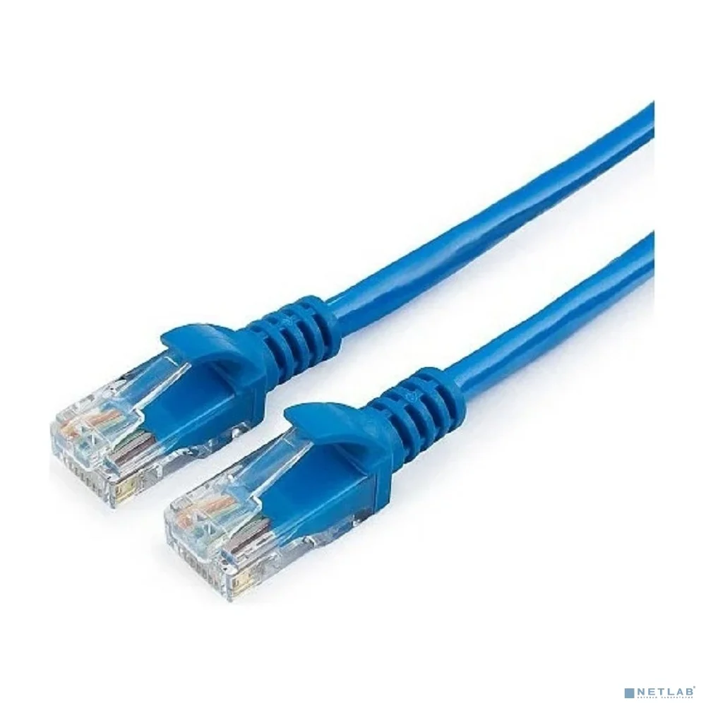 Гарнизон PC-UTP-5e-5-B кат.5e, Патч-корд UTP 5м, литой, многожильный (синий)