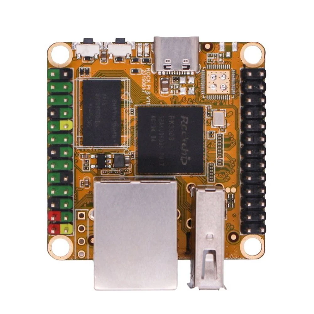 Одноплатный компьютер RockPi ROCK Pi S D4 RK3308/512Mb DDR3