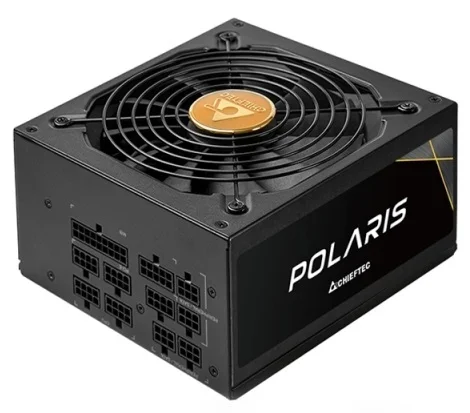 блок питания Chieftec Polaris PPS-850FC (ATX 2.4, 850W, 80 PLUS GOLD, Active PFC, 120mm fan, Full Cable Management) Retail