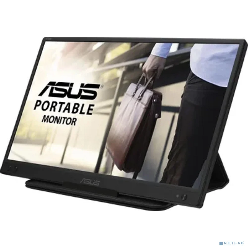 Монитор LCD 15.6"MB166C/ ASUS ZenScreen MB166C, портативный USB-монитор, 15,6" / FHD, IPS-панель, USB-C, подавление мерцания, фильтрация синего света, антибликовое покрытие