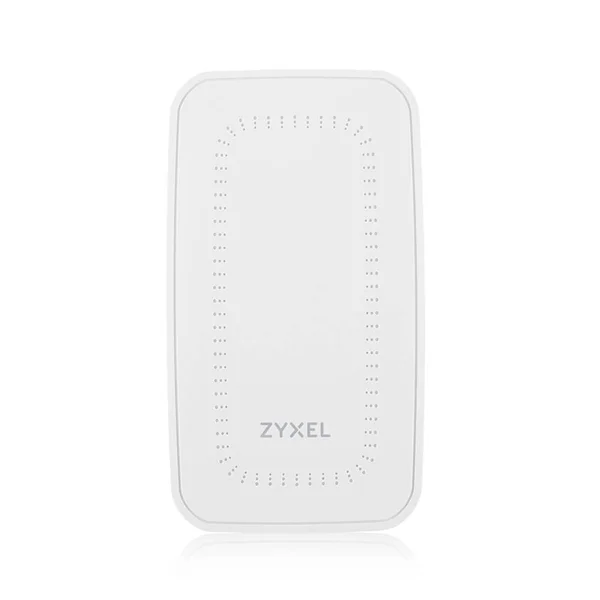 Точка беспроводного доступа Zyxel NebulaFlex Pro WAX300H, WiFi 6, 802.11a/b/g/n/ac/ax (2,4 и 5 ГГц), MU-MIMO, настенная, антенны 2x2, до 575+2400 Мбит/с, 4xLAN GE (1x PoE out), защита от 3G/4G, PoE only