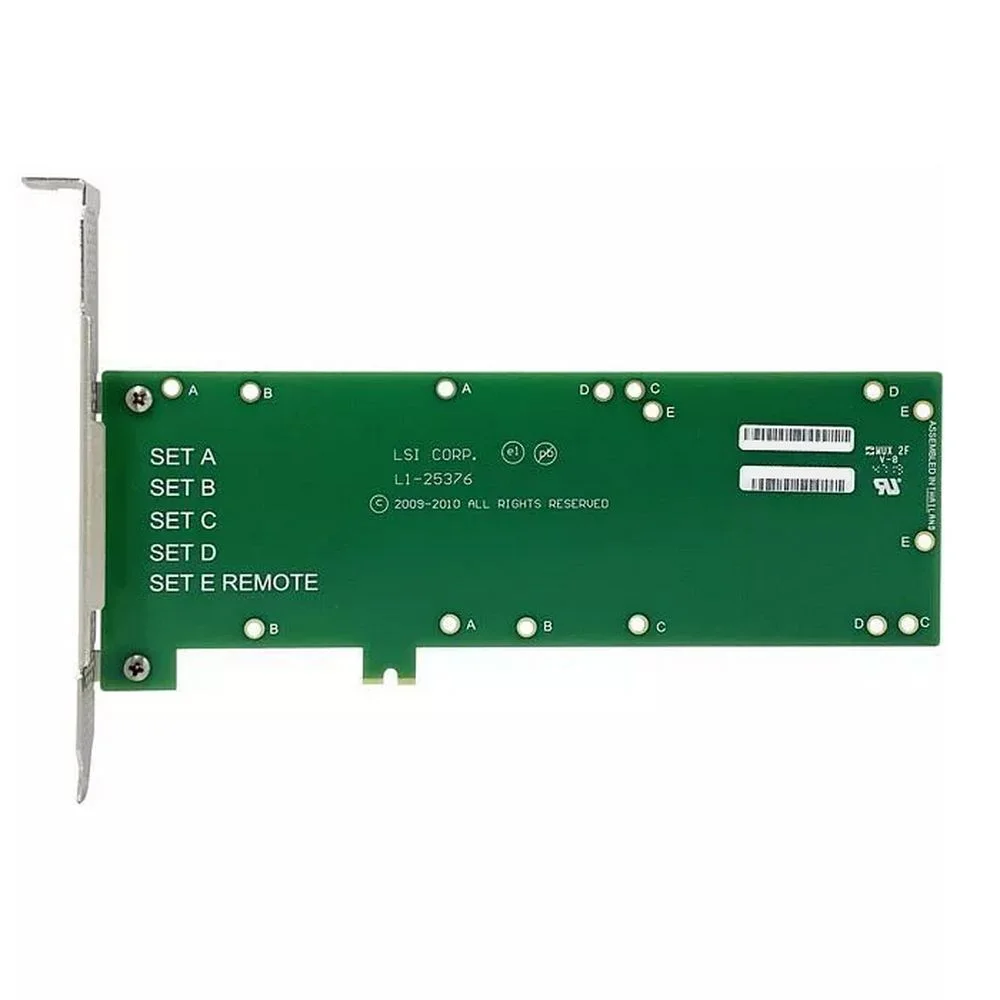 Панель для установки резервного питания Broadcom BBU-BRACKET-05 панель для установки BBU07, BBU08, BBU09, CVM01, CVM02, CVPM02, CVPM05 в PCI-слот (для контроллеров серий MegaRAID 9260, 9271, 9361, 9380, 9460, 9480)(NONAME, аналог LSI00291)