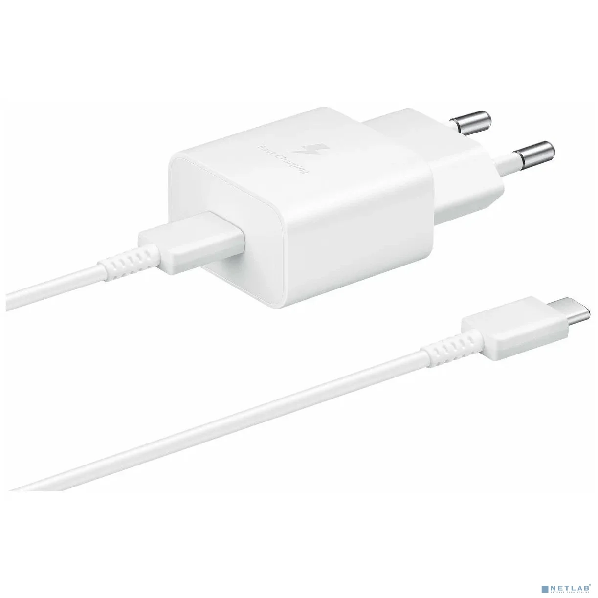 Сетевое зар./устр. Samsung EP-T1510X 2A+1.67A PD для Samsung кабель USB Type C белый (EP-T1510XWEGRU)