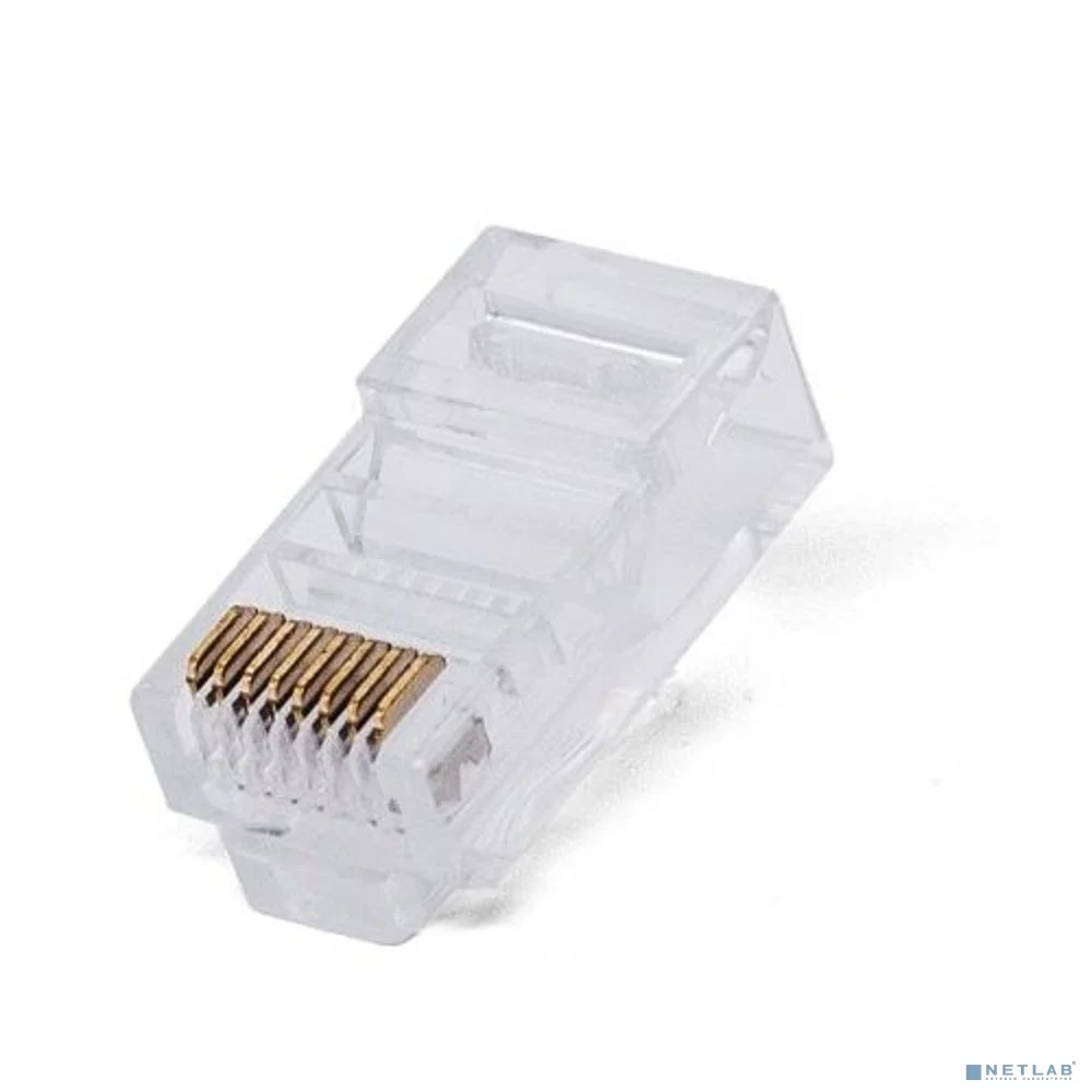 Filum FL-NA-PLUG5E-2 Коннектор RJ-45, 5E кат., 8p8c, 6 мкм, универсальный, для одножильного и многожильного кабеля, уп/10 шт (00-00873365)