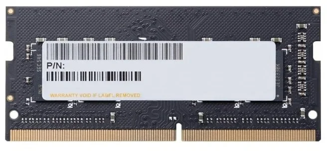 Оперативная память Apacer  DDR4   8GB  2666MHz SO-DIMM (PC4-21300) CL19 1.2V (Retail) 1024*8  3 years (AS08GGB26CQYBGH/ES.08G2V.GNH)