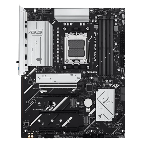 Материнская плата ASUS B650E MAX GAMING WIFI, AM5, B650, 4*DDR5,  4*SATA, 3*M.2, 5*USB 3.2, 2*USB 2.0, Type-C, 5*PCIx16, DP+HDMI, ATX; 90MB1LD0-M0EAY0