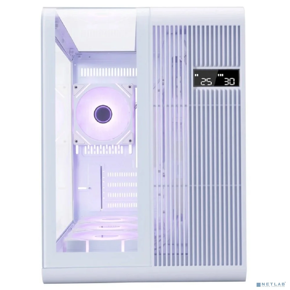 1STPLAYER RT6 ARGB White / mATX / 4x120mm ARGB fans / RT6-WH-3FC7R-W-1FC7-W