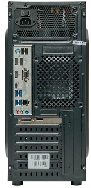 персональный компьютер ПК РАМЭК K465 MDT/r7-8700G(A620)/2x16GbDDR5/SSD512Gb/WiFi+BT/600W/K+M/NoOS/3YW 4