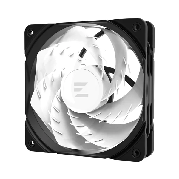 Вентилятор для корпуса ZALMAN ZM-AF120R ARGB BLACK, REVERSE, 120x120x25mm, 4-PIN PWM, 800-1500 RPM, 24,3 DBA MAX, HYDRO BEARING 4