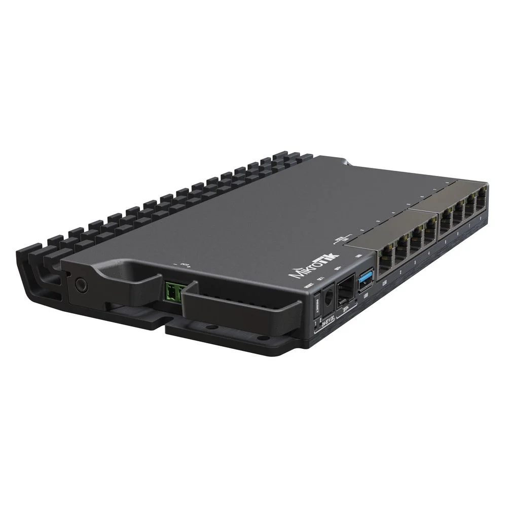 Маршрутизатор MIKROTIK Bad Pack RB5009UG+S+IN RouterBORD 5009UG+S+ with Marvell Armada ARMv8 CPU (4-cores, 1.4GHz per core), 1GB of DDR4 RAM, 1GB NAND storage, 1x 2.5Gbit LAN, 7x 1Gbit LAN, 1xSFP+ port, RouterOS L5, metal desktop case, PSU (007148) {20}